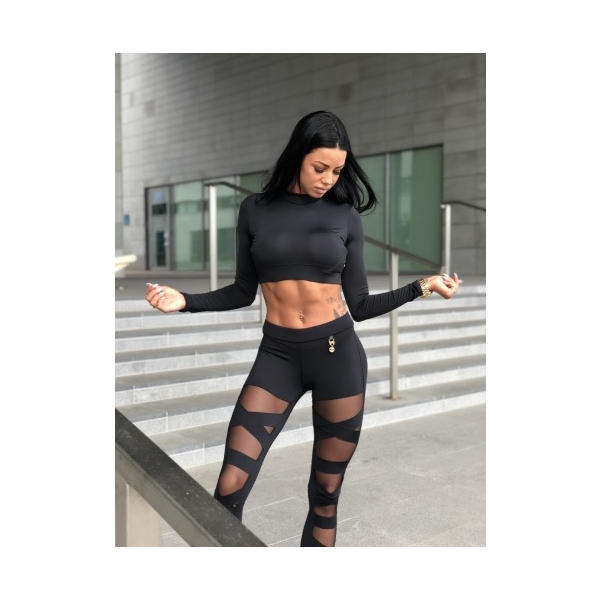 Legginsy modelujące / Siatka   XS - S - M - L